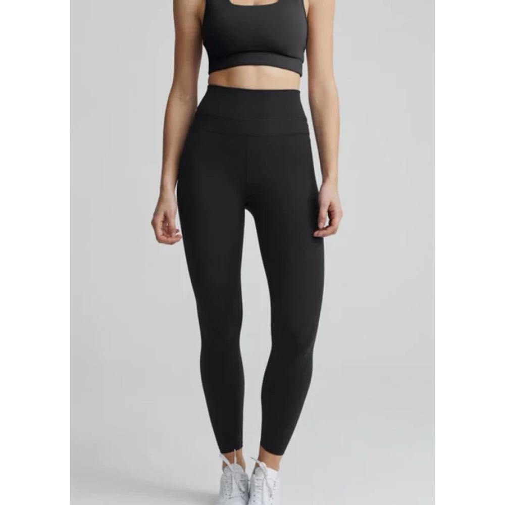 Varley Let’s Move Super High Rise 25 Black Leggings NWT